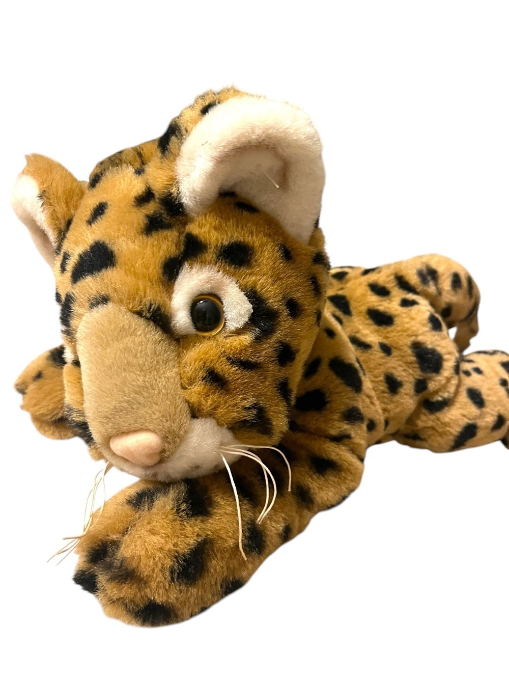 Vintage MTY International Co Purring Leopard Cat Cub